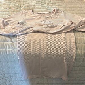 Athleta Pink Long Sleeve Tee